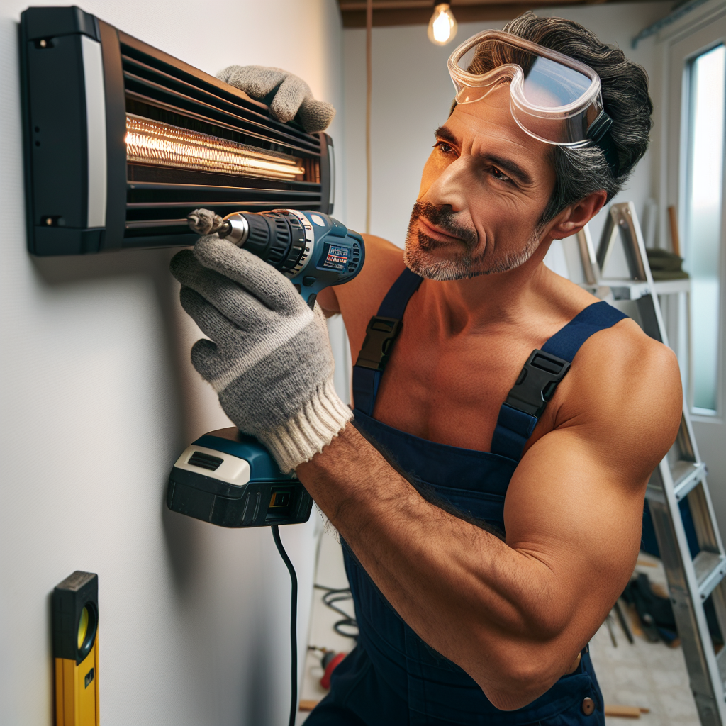 Jak zamontować grzejnik na podczerwień?