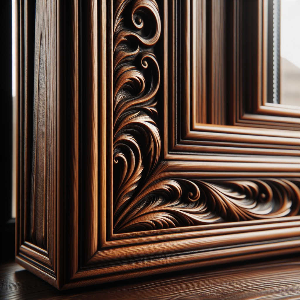 Jak wygląda okleina okienna winchester?