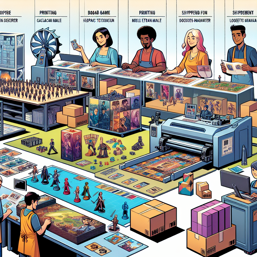 Drukarnia gier planszowych – proces od pliku do wysyłki, krok po kroku